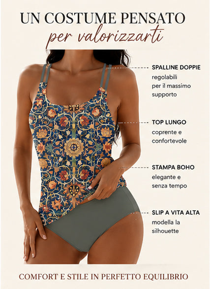 BOHO Tankini