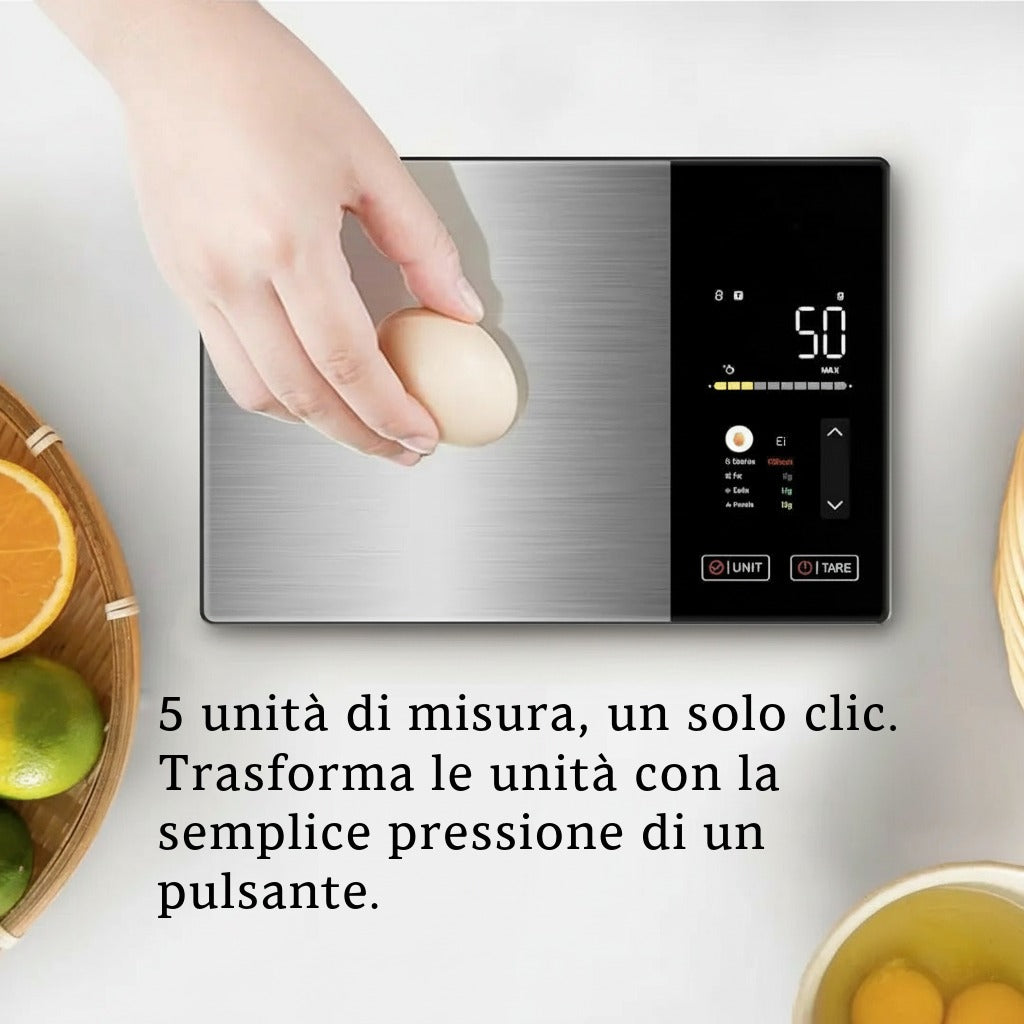 Bilancia da cucina intelligente